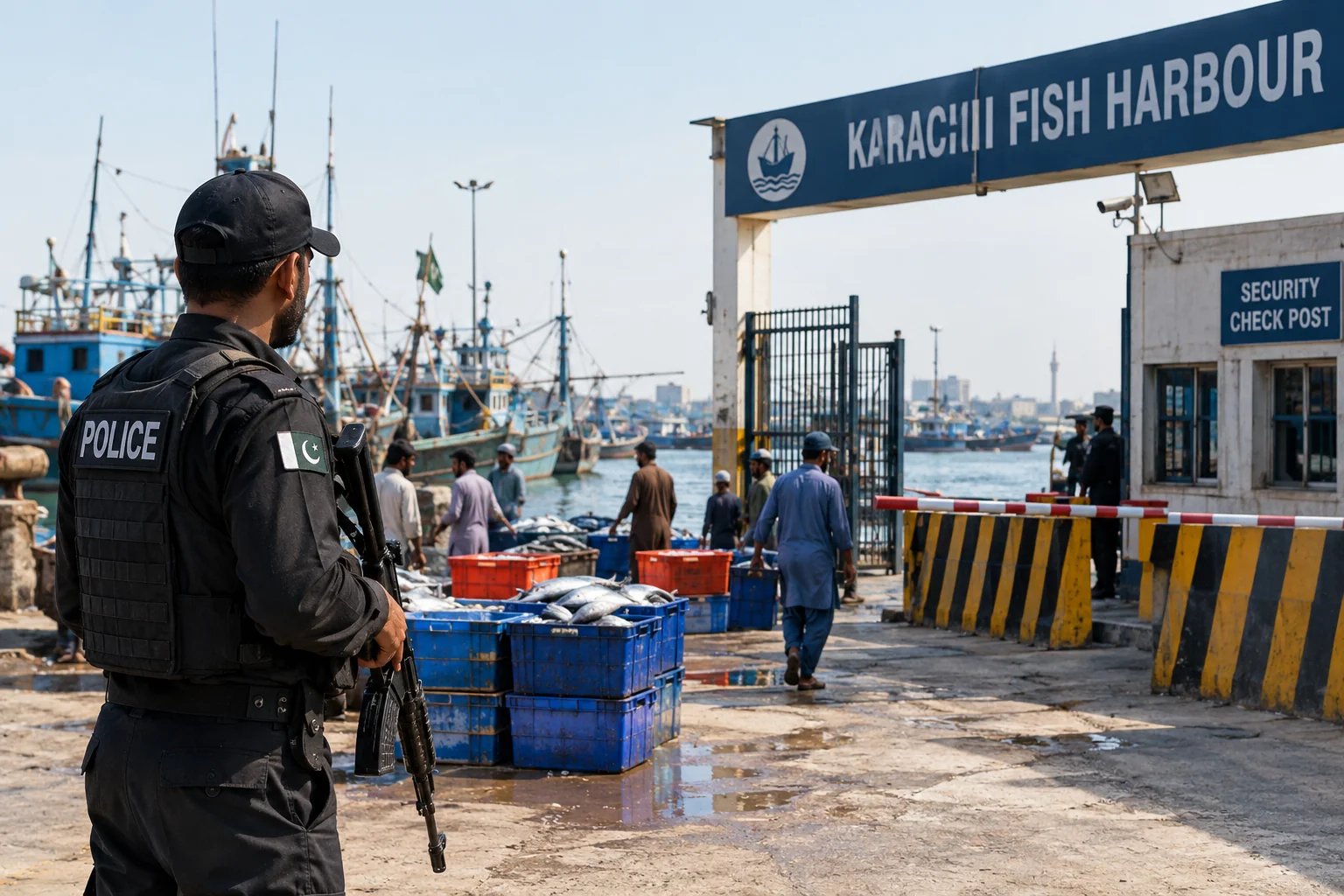 Karachi Fish Harbour Security Overhaul Ordered as Rs2.779 Billion Upgrade Lags