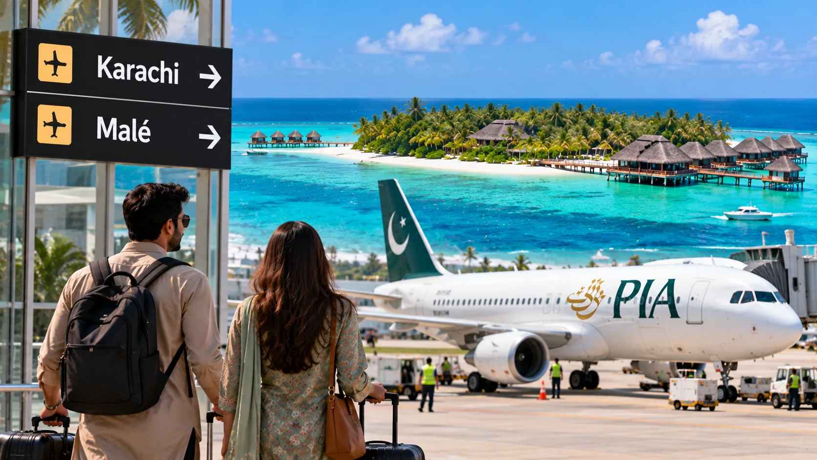 Pakistan and Maldives Plan Direct Flights Between Karachi and Malé
