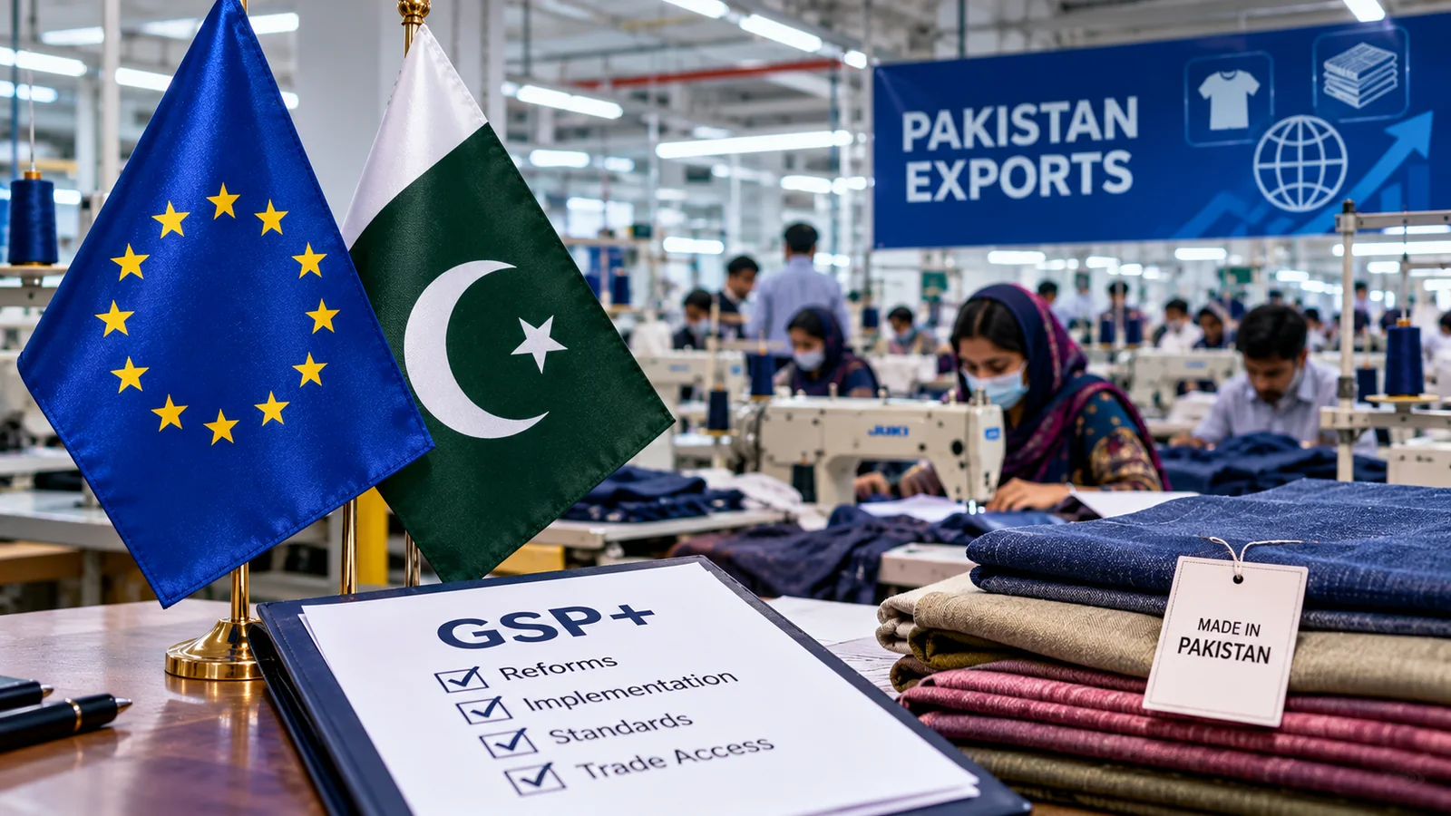 EU Urges Pakistan to Demonstrate GSP+ Reform Progress as Textile Exporters Face New Scrutiny