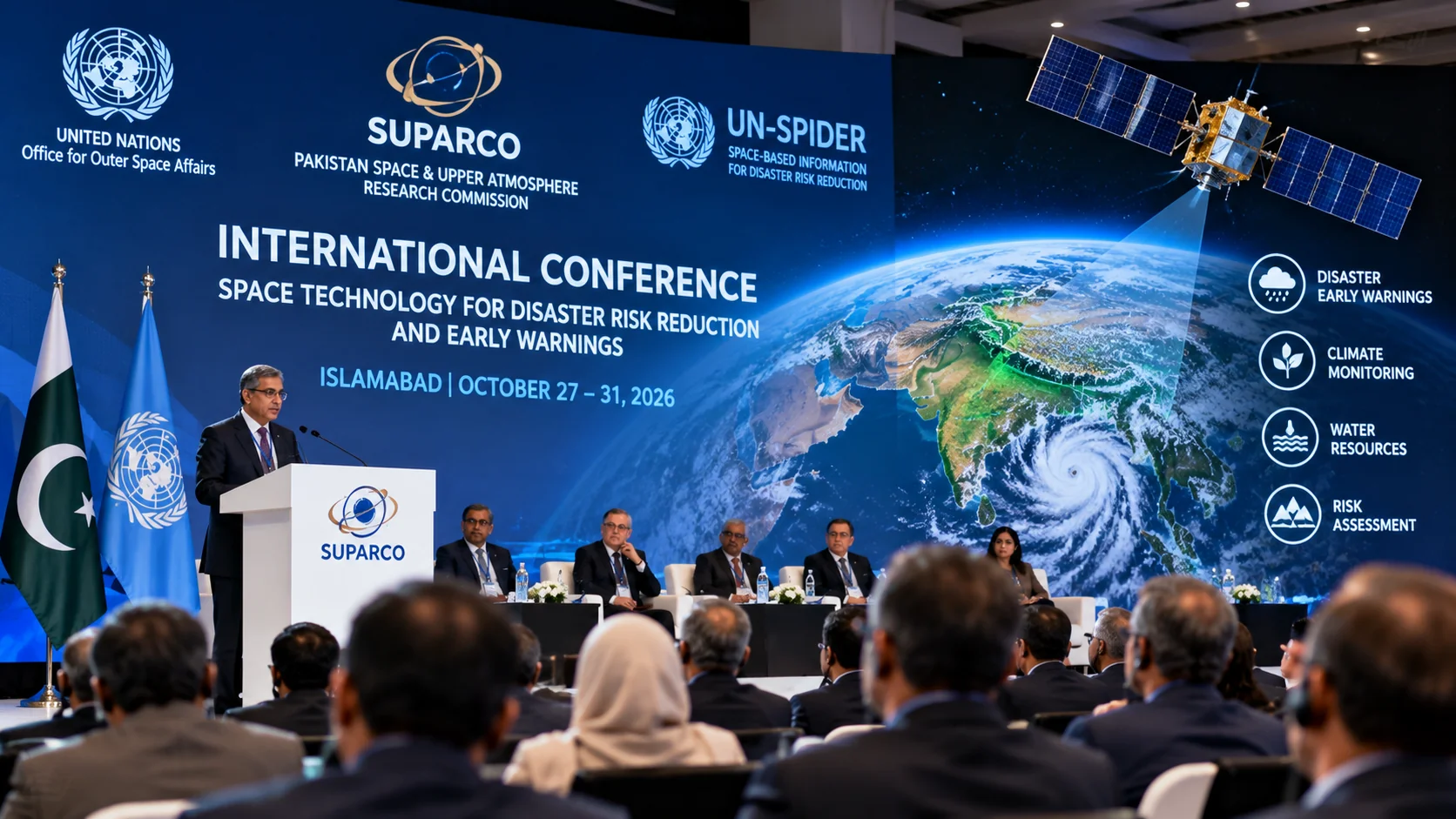 Pakistan to Host UN Space Technology Conference on Disaster Early Warnings