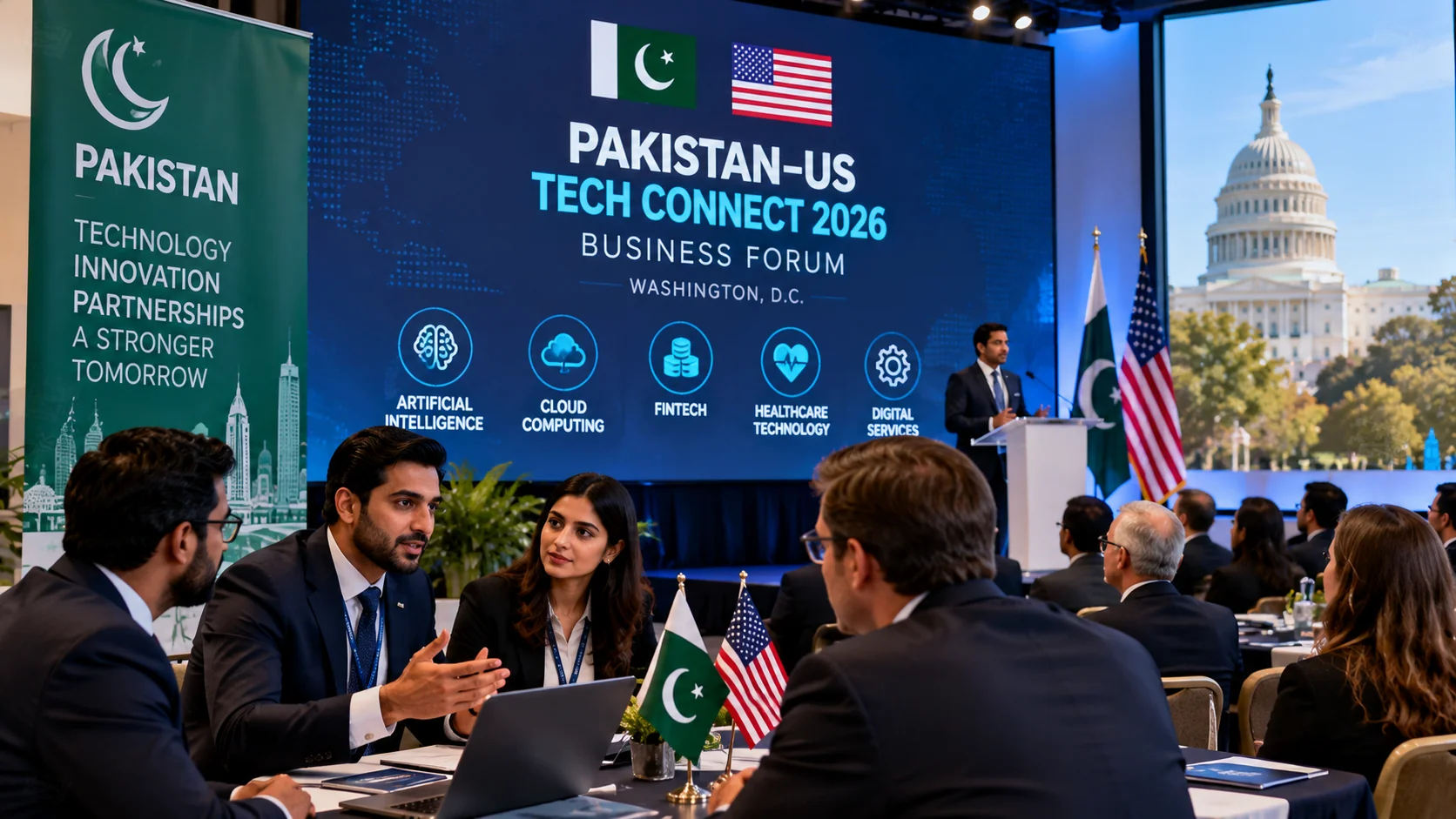 Pakistan Showcases 16 Technology Companies at Washington Business Forum