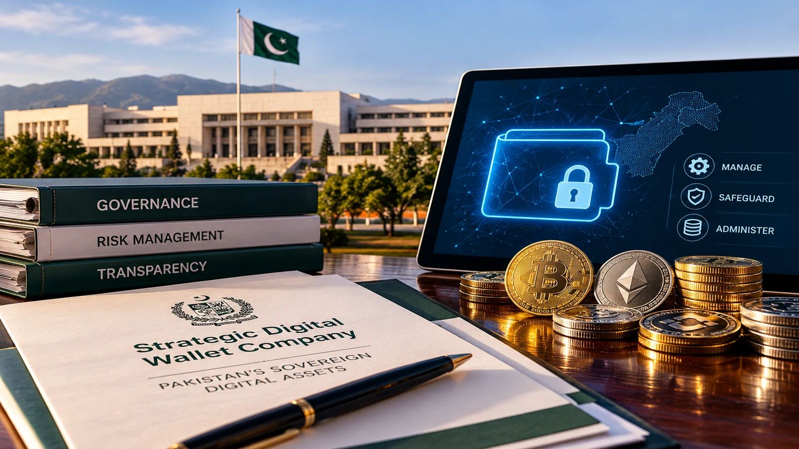 Digital assets and sovereign wallet company governance documents