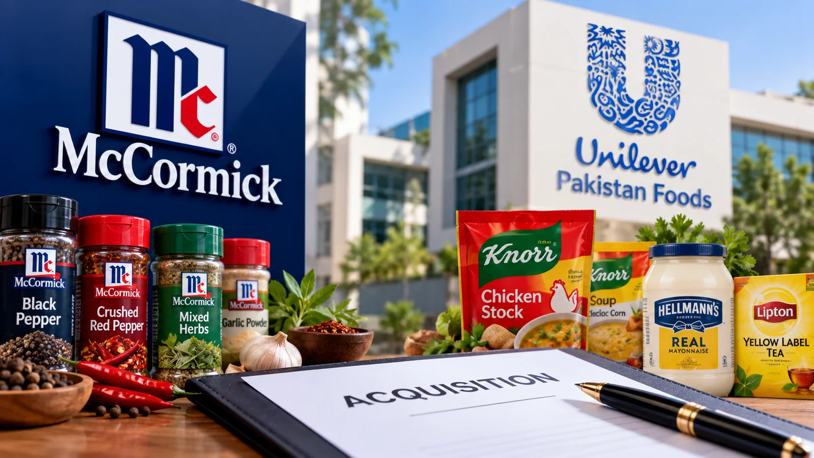 McCormick Plans to Acquire 76.55% Stake in Unilever Pakistan Foods