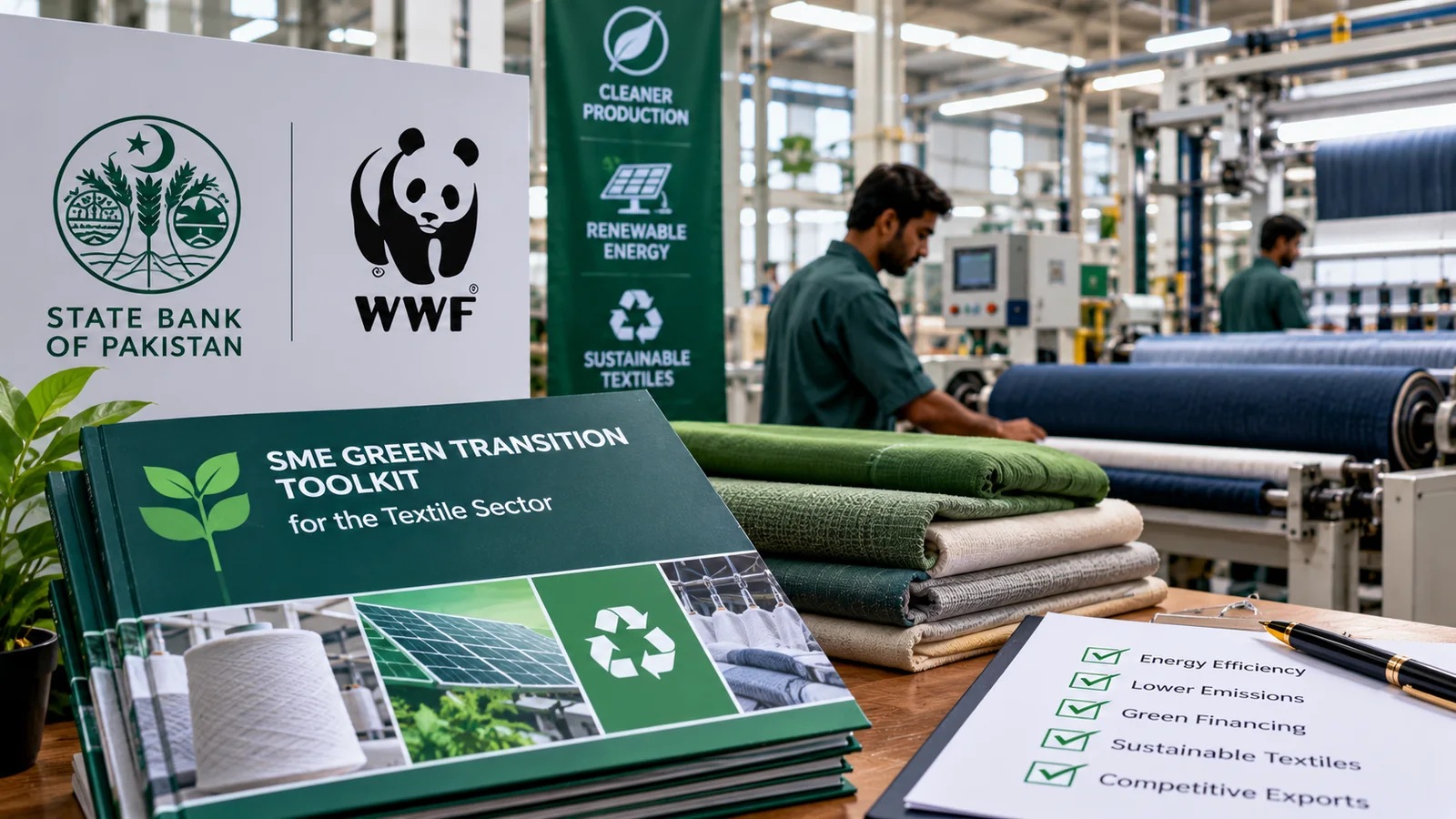SBP and WWF Launch Green Financing Toolkit for Pakistan's Textile SMEs