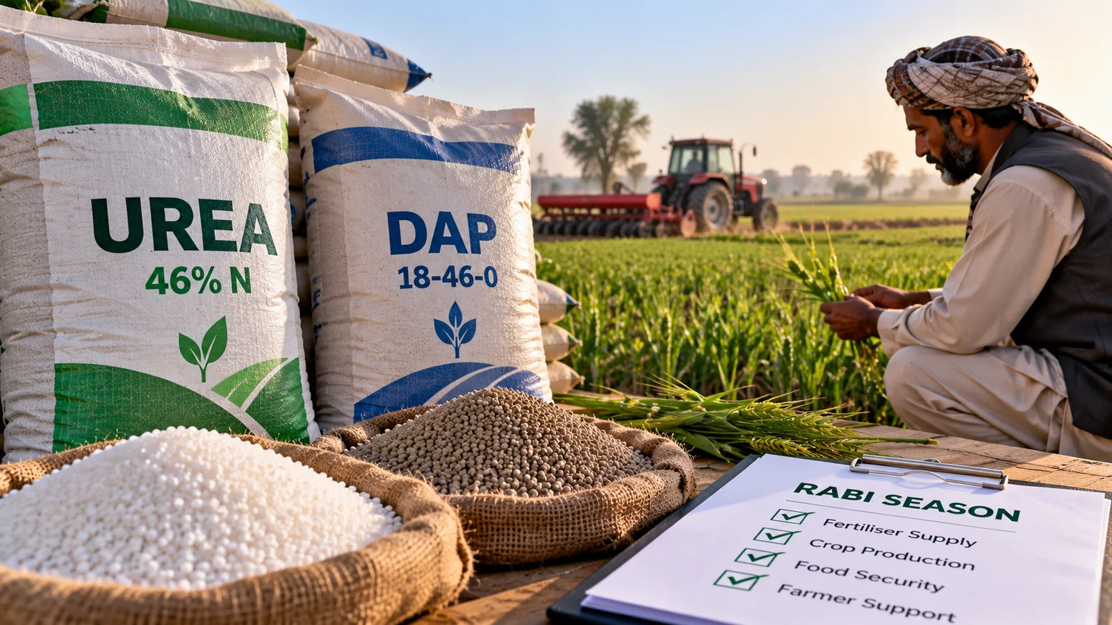 Pakistan Reviews Rabi Fertiliser Supply as Urea Demand Approaches 3.6 Million Tonnes