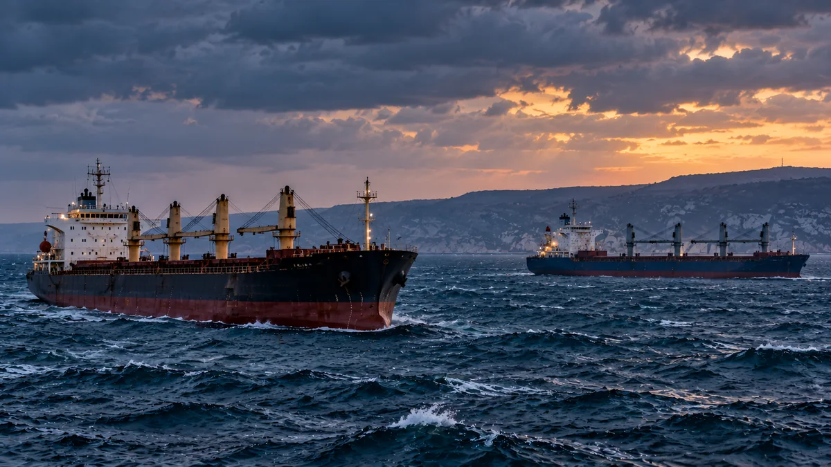 Eleven Sailors Reported Missing After Drone Strikes on Ships Near Bulgaria