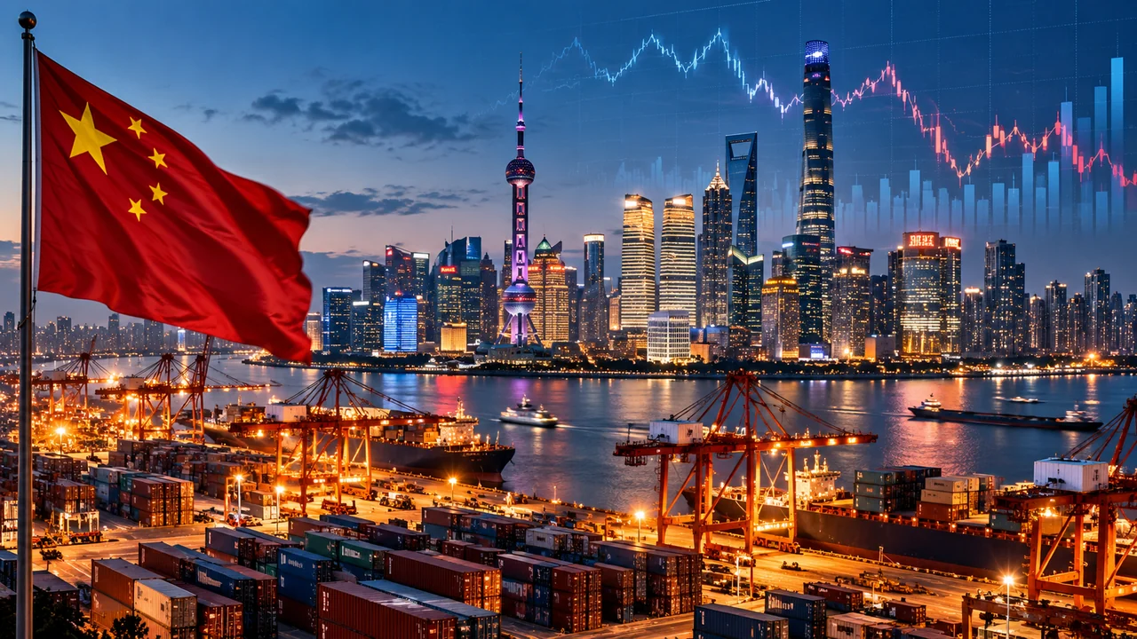 China’s Third-Quarter Growth Forecast at 4.4% as Investors Await GDP Release