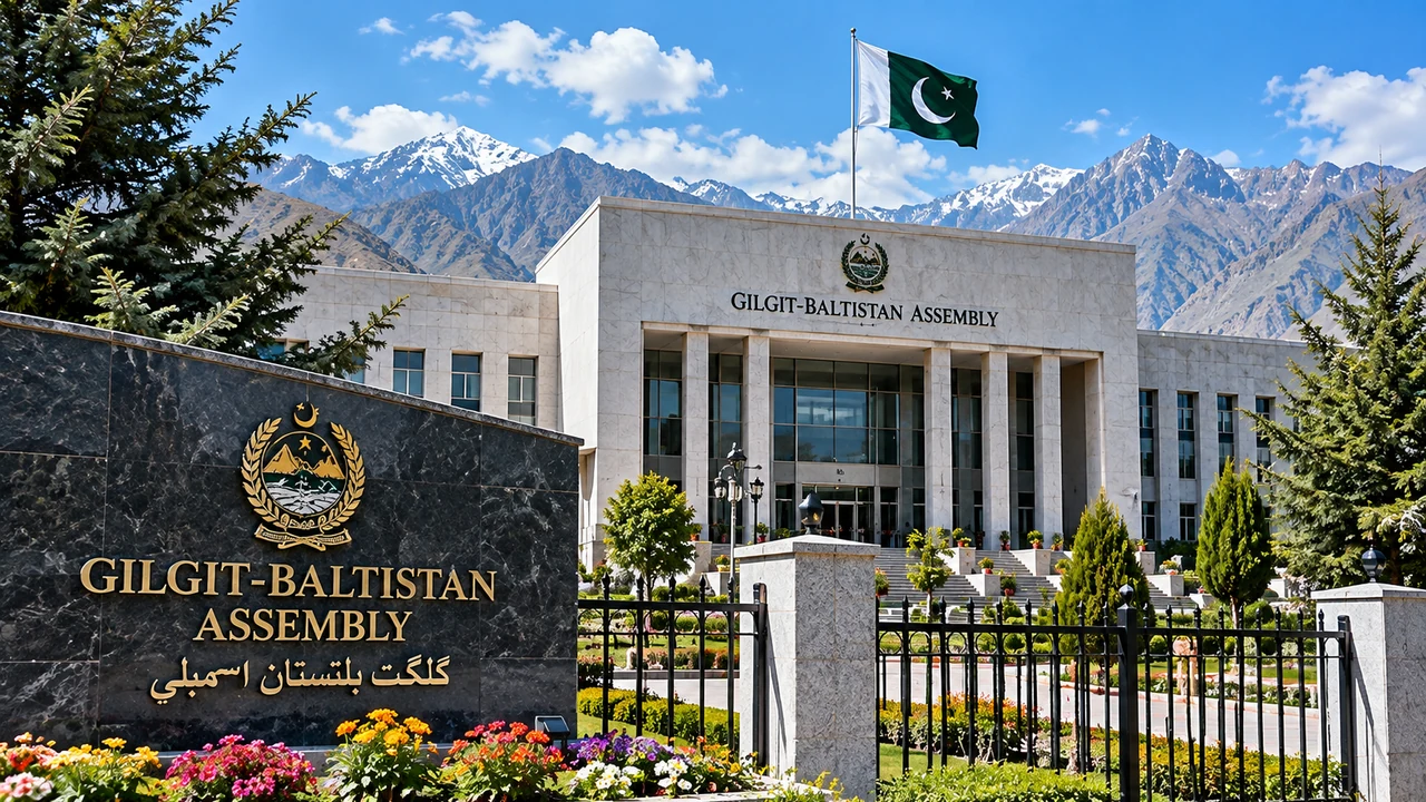Pakistan Report illustration representing gilgit baltistan assembly amended local government law; not an event photograph.