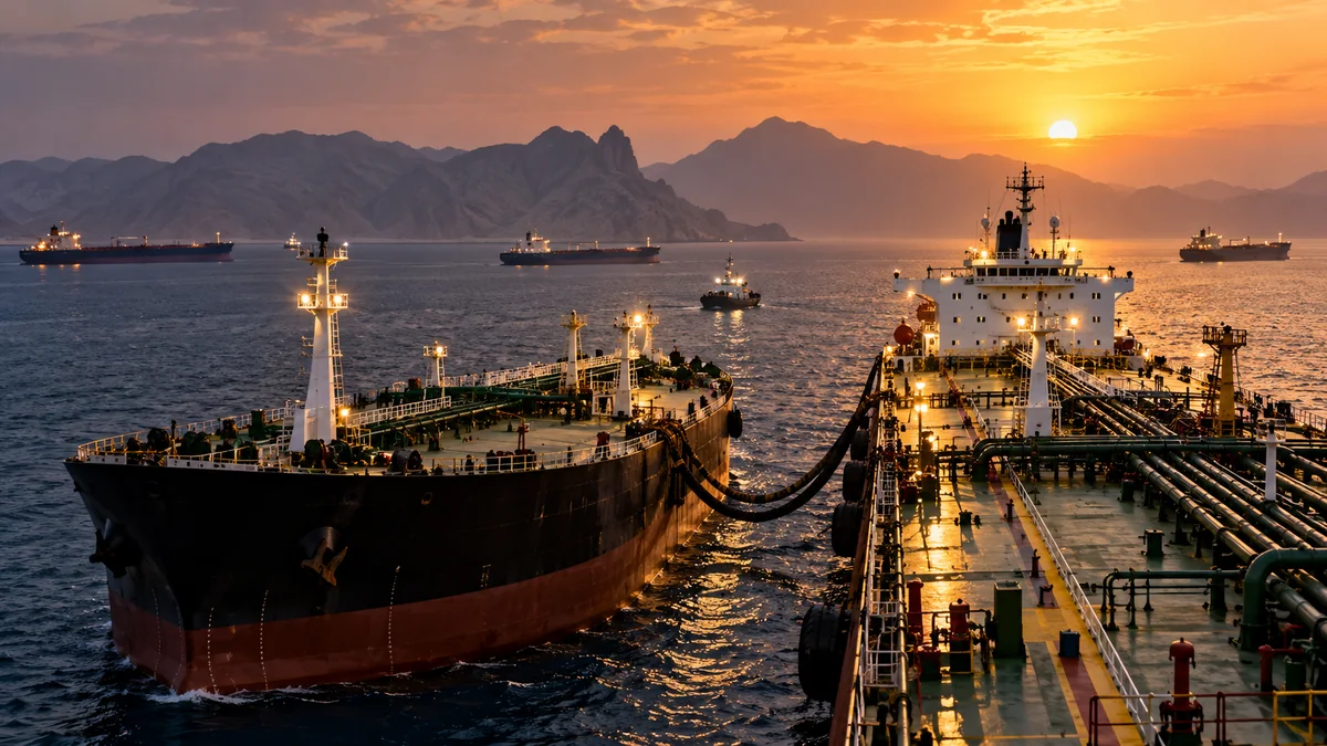 Iran-Linked Threats to Oil Transfers Raise Fresh Concerns in Strait of Hormuz