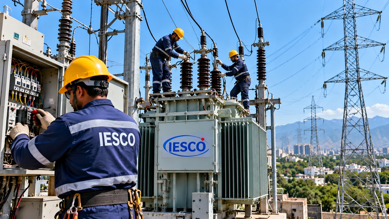Pakistan Report illustration representing iesco grid maintenance planned power shutdowns; not an event photograph.