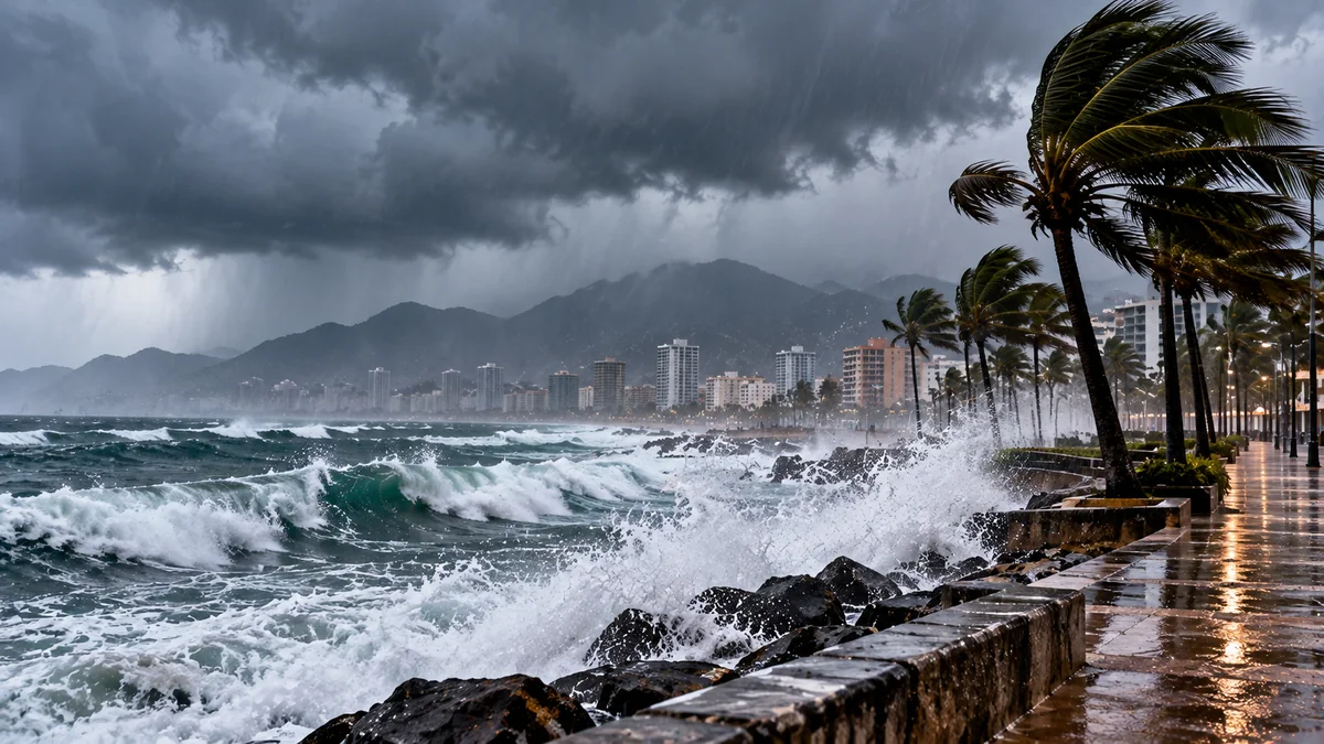 Hurricane Simon Batters Mexico as Rachel Flooding Leaves Four Dead in Baja California