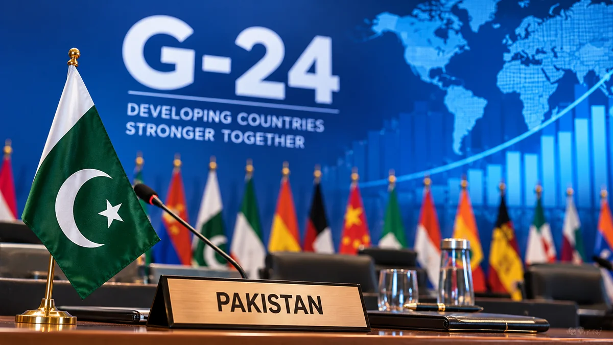 Pakistan Calls for Reform of Global Financial System at G-24 Meeting