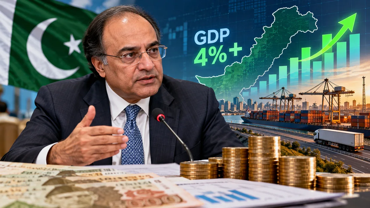 Aurangzeb Expects Pakistan Growth Above 4% Despite Oil Shock