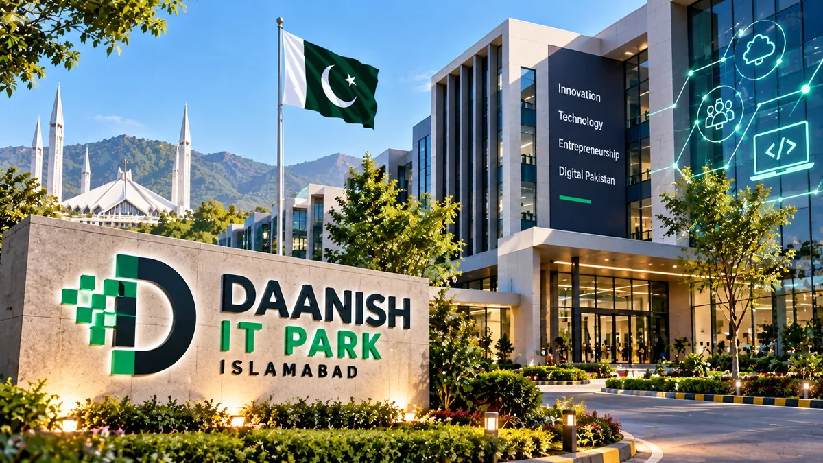 Illustration of Daanish IT Park in Islamabad